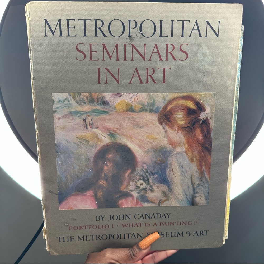 Metropolitan Seminars in Art Book